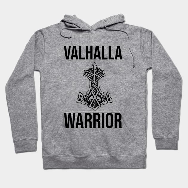 Valhalla warrior Hoodie by aniza